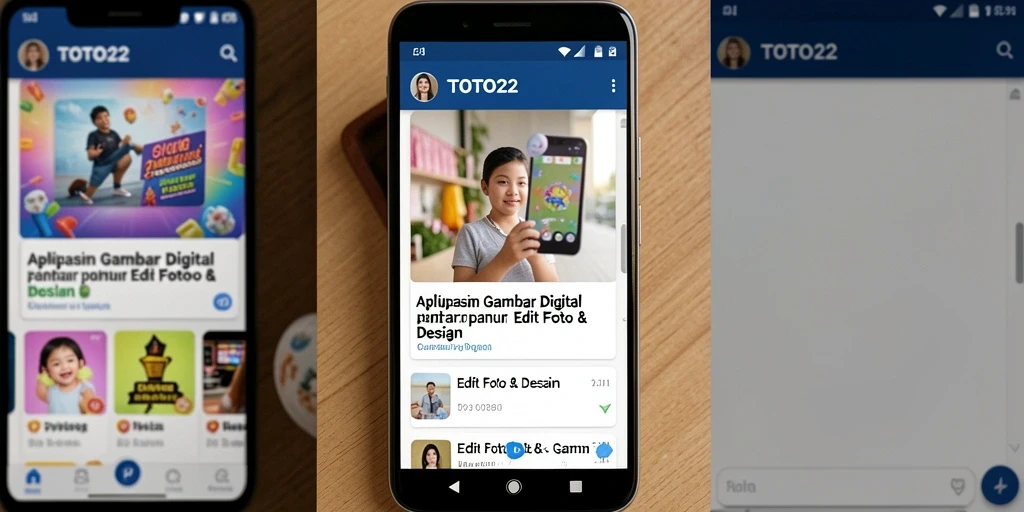 Screenshot antarmuka TOTO22 menampilkan fitur Gambar Digital yang lengkap.